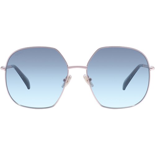 Солнцезащитные очки Max Mara 0061 28W, золотой, голубой