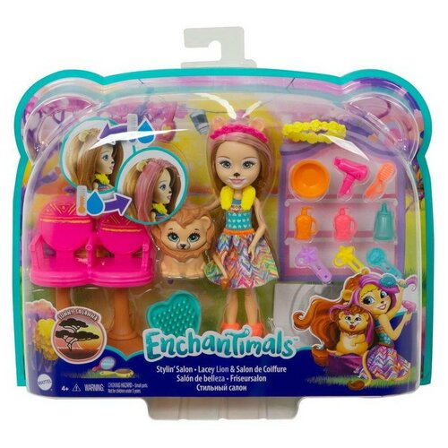 фото Игровой набор mattel enchantimals кукла+питомец с аксессуарами 4 вида