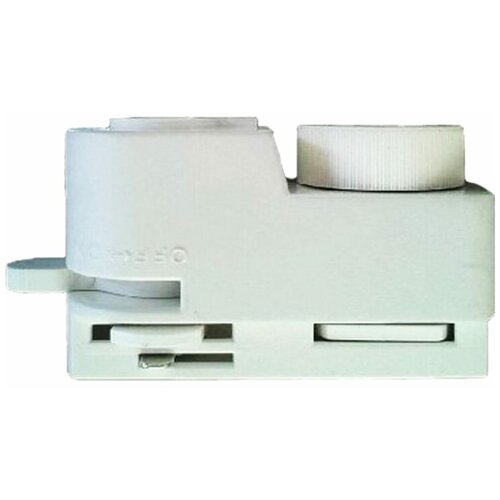 Volpe Адаптер для однофазного шинопровода (UL-00006061) Volpe UBX-Q122 G61 WHITE 1 POLYBAG