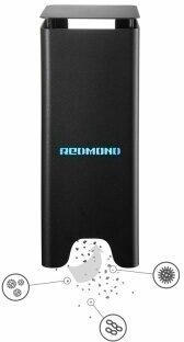 RAC-3709 Очиститель воздуха Redmond RAC-3709 черный - фотография № 3