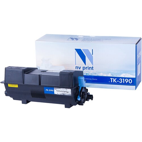 картридж nv print tk 3200 черный для kyocera ecosys p3260dn m3860idn m3860idnf 40k 1t02x90nl0 nv tk3200 Картридж TK-3190 для Kyocera Mita ECOSYS P3260dn/ M3860idn/ M3860idnf без чипа