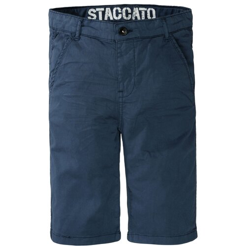 Шорты  Staccato, пояс на резинке, карманы, размер 176, синий