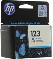 Картридж HP 123 Cyan/Magenta/Yellow-Голубой/Пурпурный/Желтый