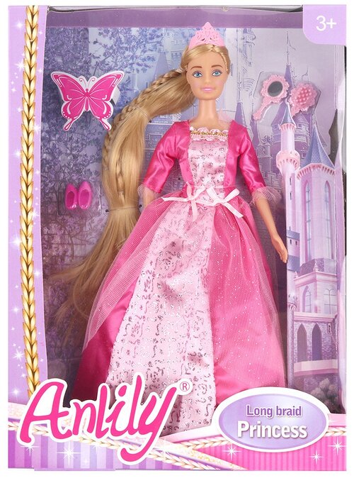 Кукла Anlily Принцесса, с аксессуарами, a-7102533, 29 см