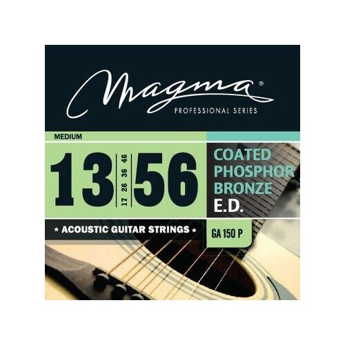 Струны для акустической гитары Magma Strings GA150P струны для акустической гитары 013 056 gibson sag cpb13 coated phosphor bronze acoustic guitar strings medium