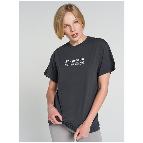 фото Футболка твое 78948 цвет: темно-серый m