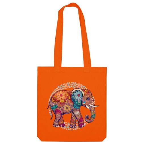 фото Сумка шоппер us basic, оранжевый