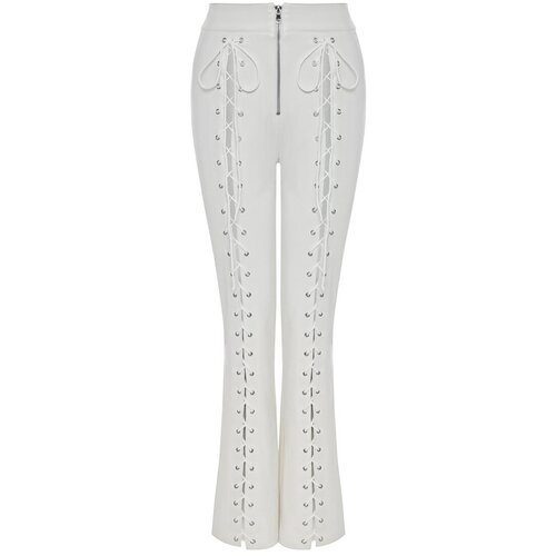 Брюки  LCKN, размер s, белый