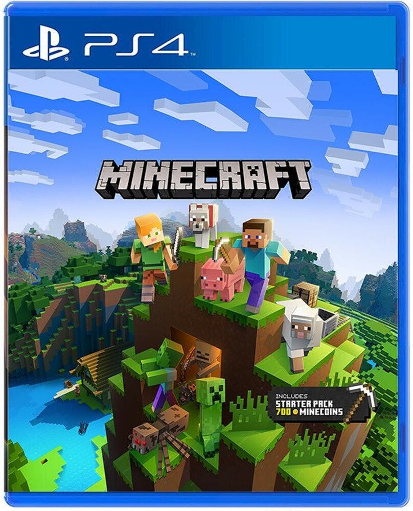 Игра Minecraft (PS4) Русские субтитры