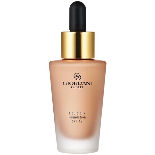 Oriflame Тональный флюид Giordani Gold Liquid Silk Foundation SPF 12 30 мл125 г оттенок песочный беж 2000₽