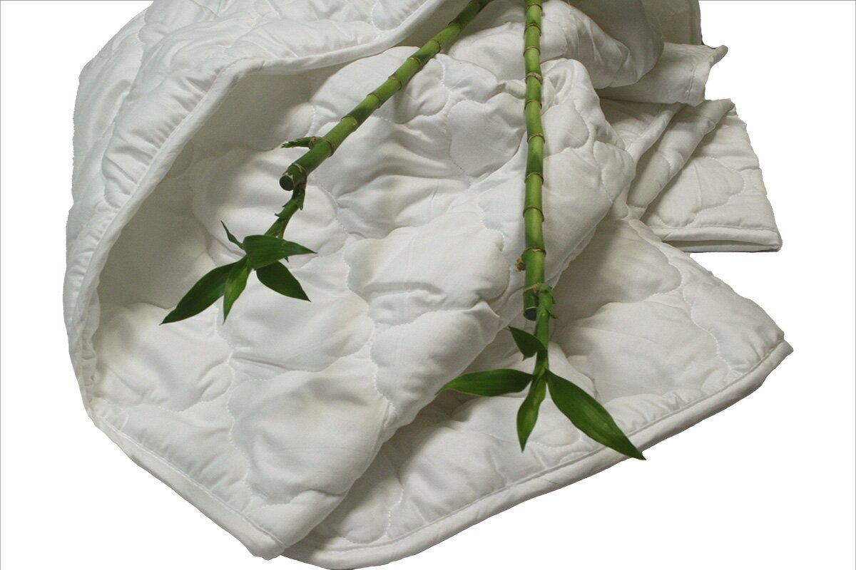 Натуральный бамбук 200х220 Одеяло стеганое легкое