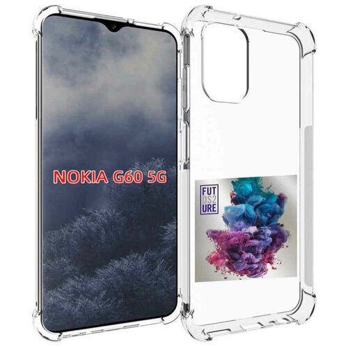 Чехол MyPads Future - DS2 (Dirty Sprite 2) для Nokia G60 5G задняя-панель-накладка-бампер