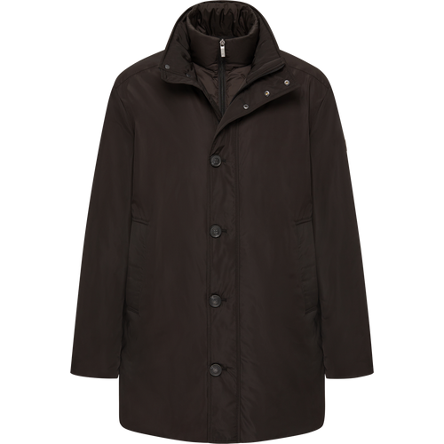  куртка MADZERINI, демисезон/зима, силуэт прямой, карманы, размер 50, черный