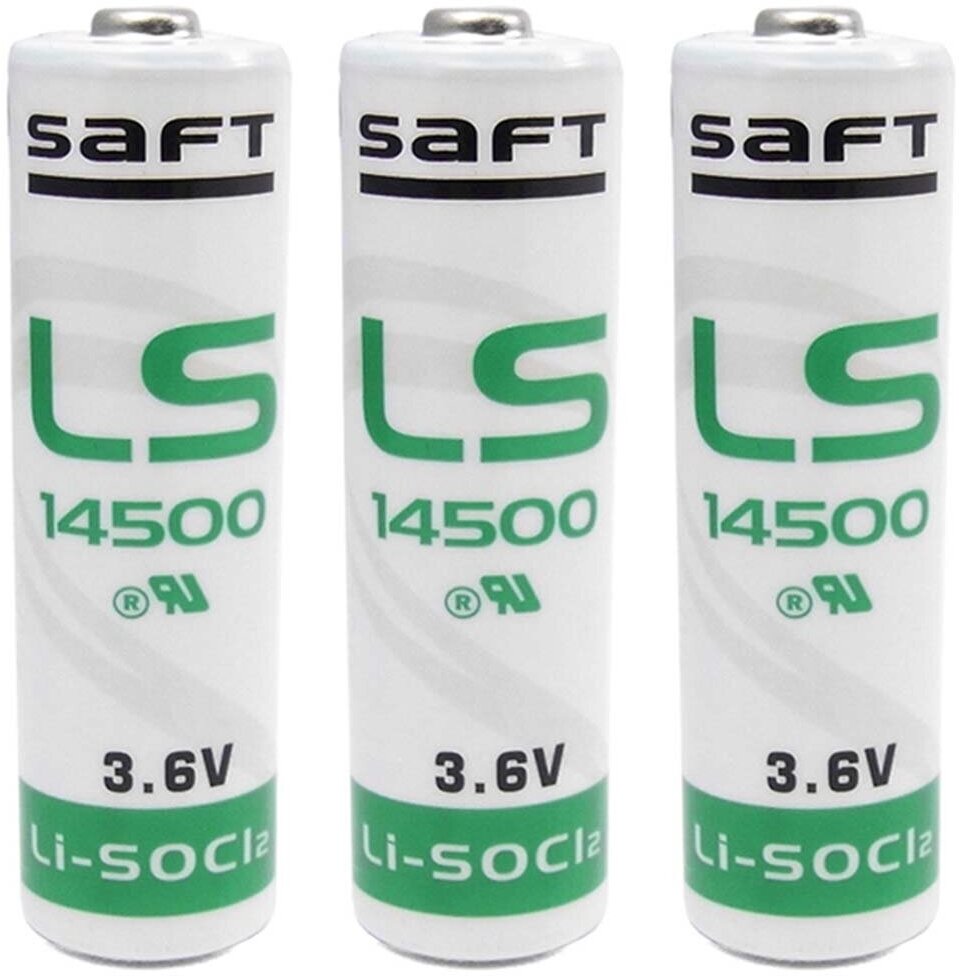 Батарейки Saft LS 14500 (AA) 3шт.