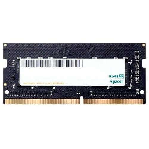 Оперативная память Apacer 16Gb DDR4 3200MHz Apacer SO-DIMM AS16GGB32CSYBGH ES16G21GSH 310000₽