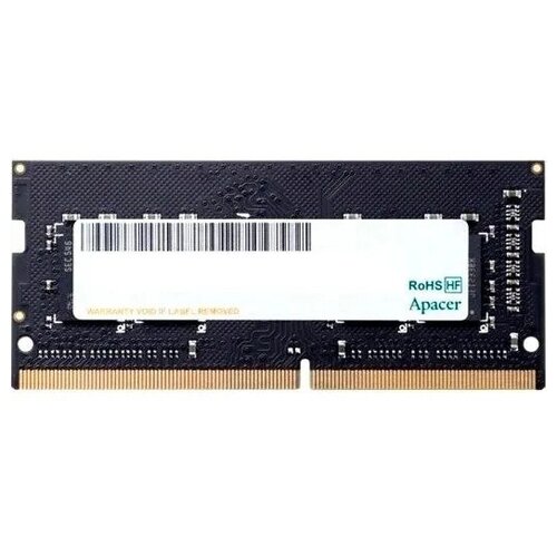 Оперативная память Apacer 16Gb DDR4 3200MHz Apacer SO-DIMM (AS16GGB32CSYBGH) (ES.16G21.GSH)