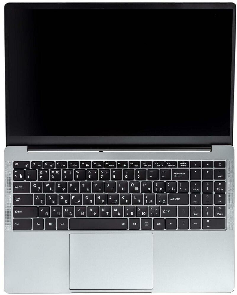 Ноутбук Hiper DZEN MTL1569 серебристый (x1h1481s) - фото №5