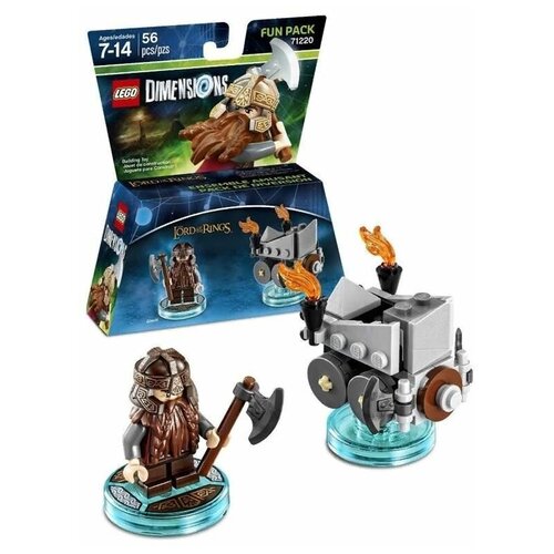 LEGO Dimensions Fun Pack - The Lord of the Ring (Gimli, Axe Chariot)