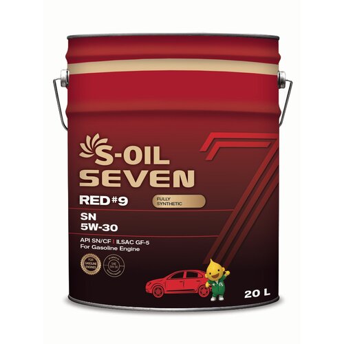 S-OIL 7 RED #9 SN 5W30 (20л), синтетика