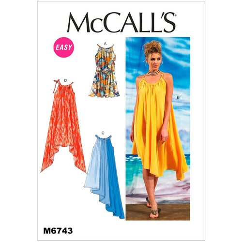 Выкройка McCall's №6743 Платье