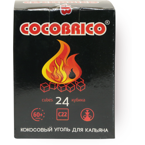 Уголь Cocobrico 22х22х22 мм