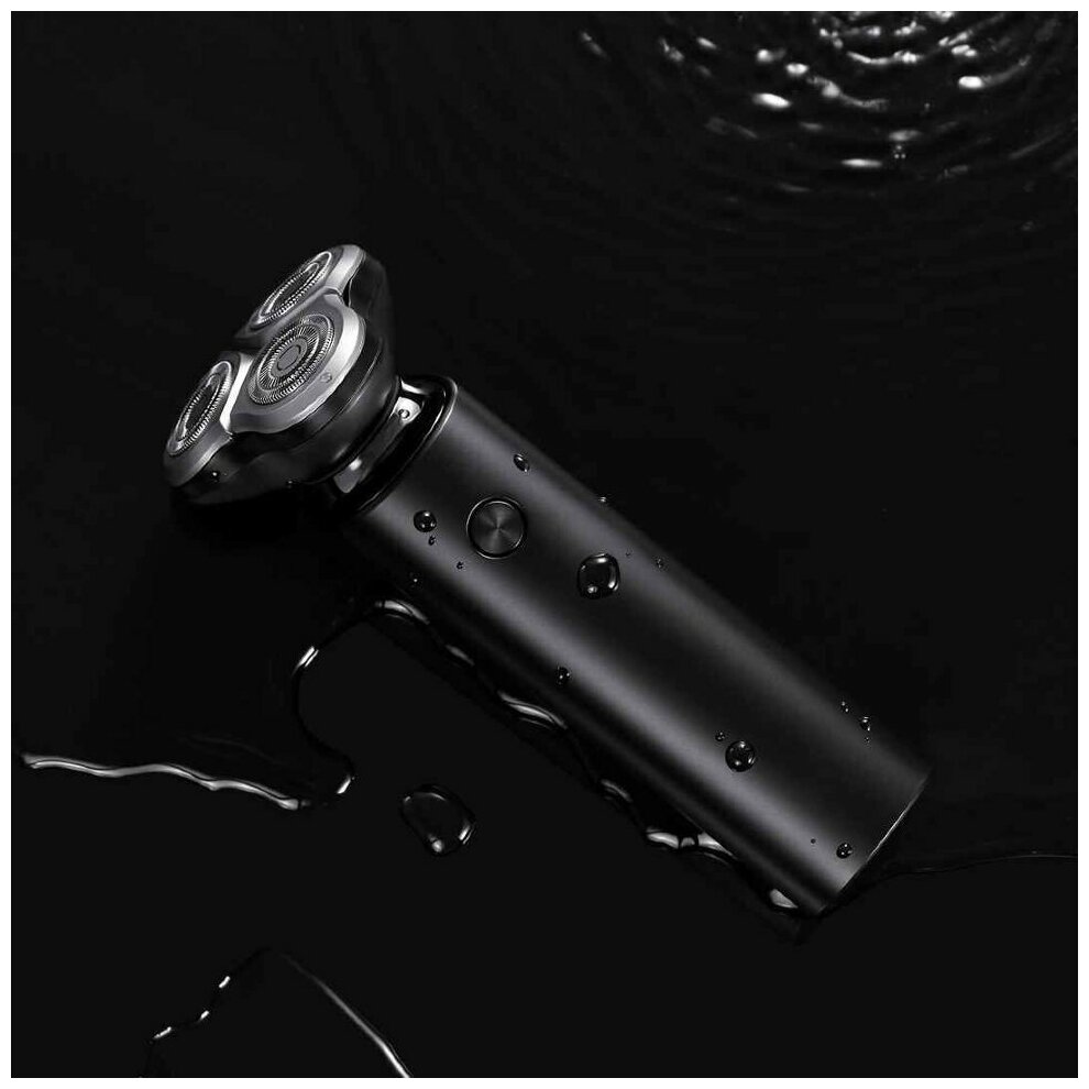 Электробритва c плавающей головкой Electric Shaver S500 black RU - фотография № 20