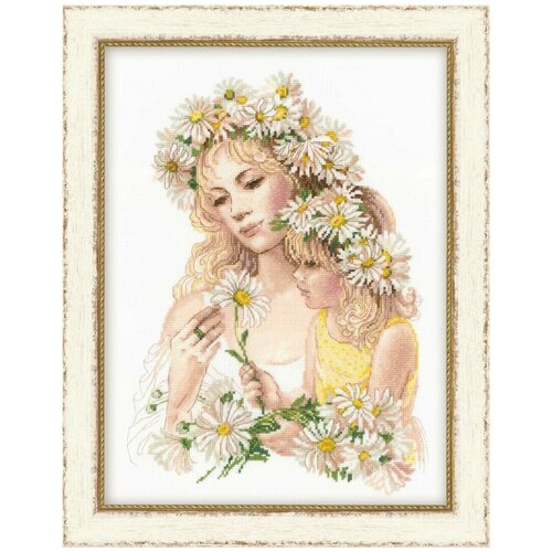 фото Набор для вышивания крестом риолис премиум гармония 30*40 см 16 цветов 100 /035