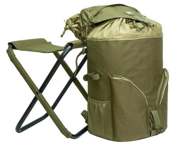 AQUATIC Рюкзак для рыбалки и охоты Aquatic РСТ-50 со стулом, 50л