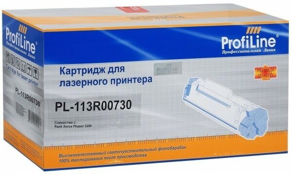 113R00730 / PL-113R00730 ProfiLine совместимый черный тонер-картридж для Xerox Phaser 3200 (3 000стр