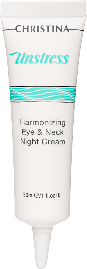 UNSTRESS HARMONIZING EYE & NECK NIGHT CREAM Гармонизирующий ночной крем для кожи вокруг глаз и шеи, 30 мл