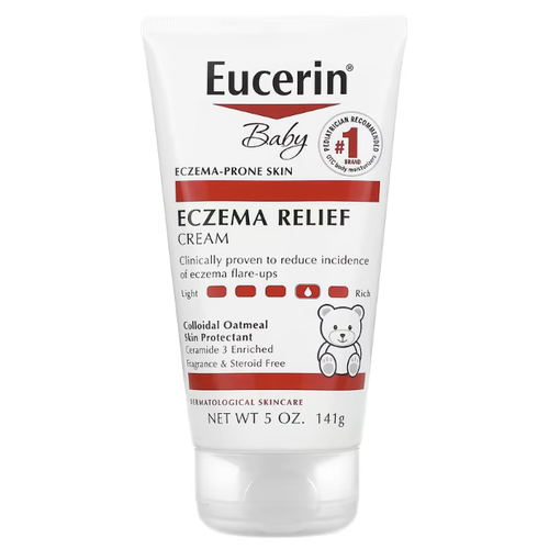 Eucerin, крем от экземы, для детей, 141 г (5 унций)