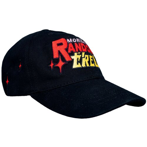 фото Бейсболка rndm crew, размер one size, черный