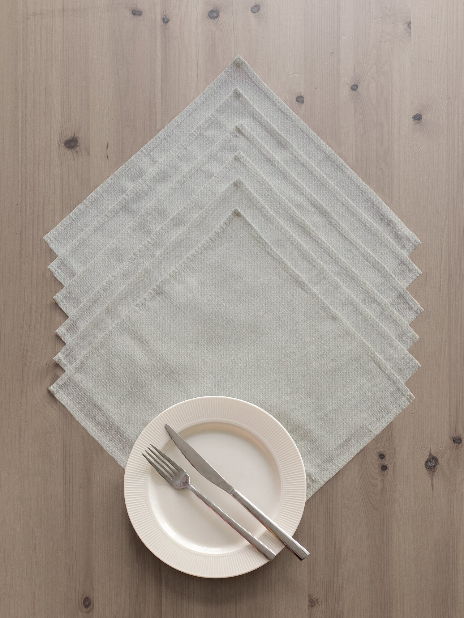 фото Комплект салфеток рогожка 32х32 (6 шт.) "Унисон" Happy Holiday