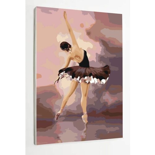 Картина по номерам на стену Балерина Девушка Балет