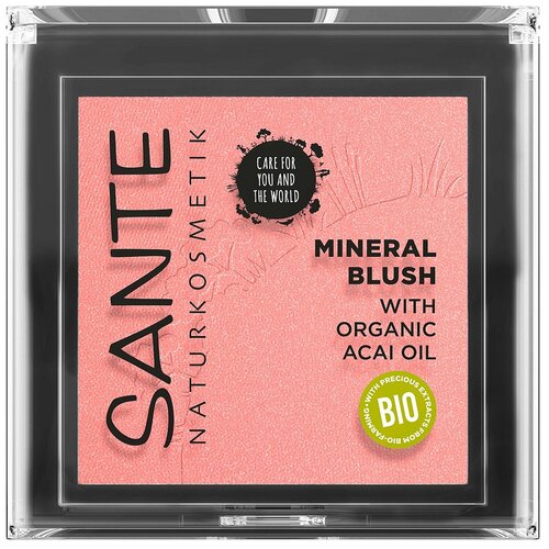 Sante Naturkosmetik Румяна Mineral, 01 mellow peach