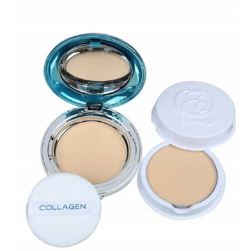 Enough/Увлажняющая пудра с коллагеном/Collagen Moisture Two Way Cake/с запасным блоком #23/13 гр