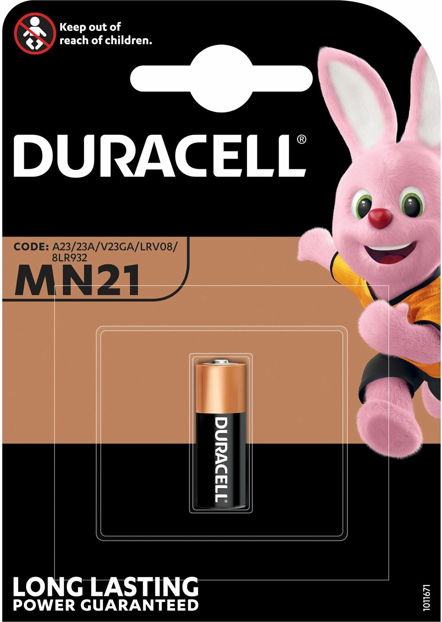 Батарейка щелочная Duracell Specialty MN21 1 шт