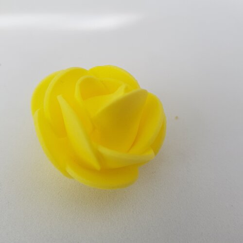 Розы из фоамирана, 45 штук, жёлтые