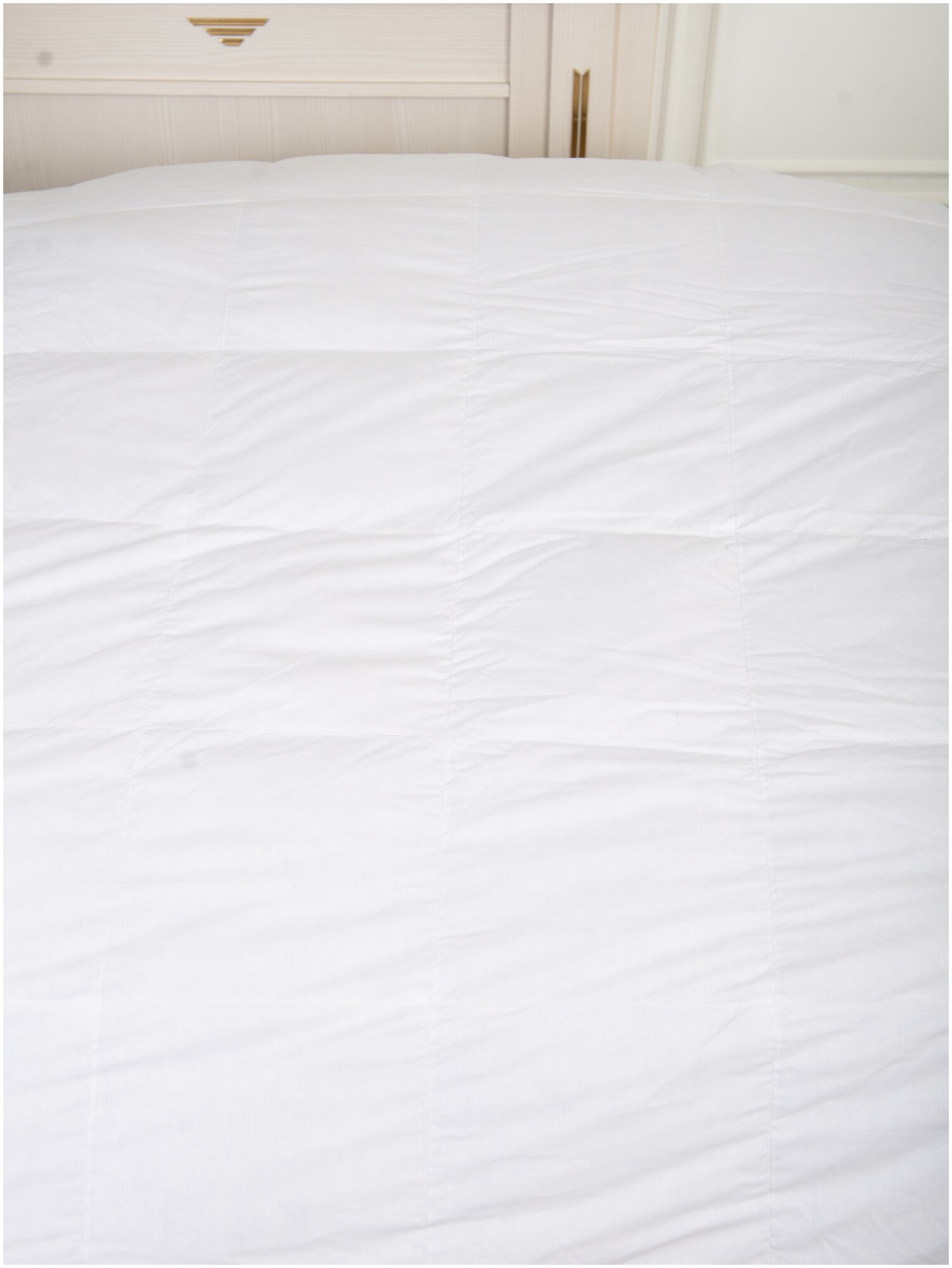 Одеяло пуховое "Вега" зимнее DIEGO натуральное 2 спальное 172х200, гусиный пух, мягкое, теплое, кассетное, пух перо, хлопок, пушистое - фотография № 6