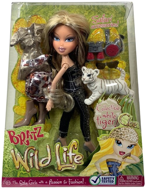 Кукла Братц Кло хлоя из серии Дикая жизнь 2009 Bratz Wild Life Cloe