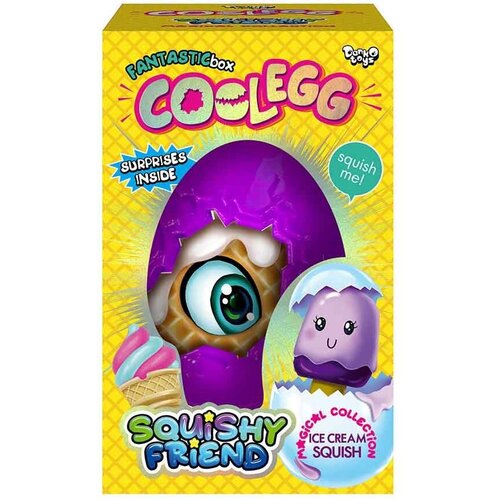 Danko Toys Креативное творчество Яйцо сюрприз Cool Egg Danko Toys CE-02-05 набор для творчества кинетический песок magic pony sand 150 гр danko toys