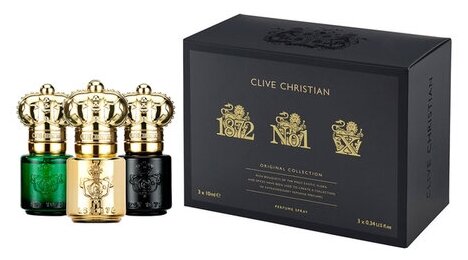 Clive Christian Original Collection Gift Set Feminine духи 3*10мл (№1 For Women, X Women, 1872 Women)