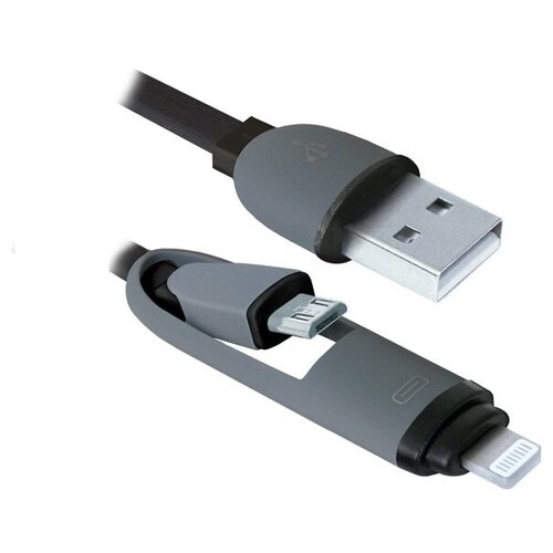 Кабель AutoStandart Lightning серый 2450₽