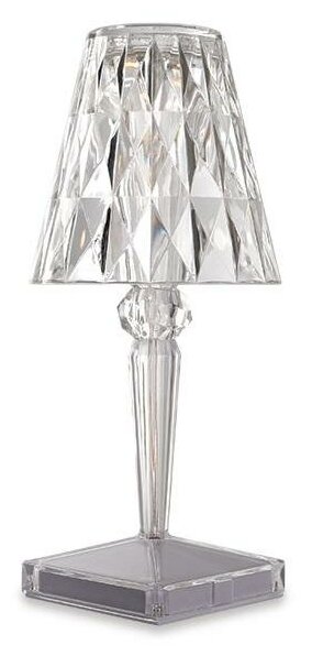 фото Светильник светодиодный настольный CTL1-USB 3Вт 120лм 5В 2SMD IP20 диммер: 2700-3000К/4000-4500К/6000-6500К ночник прозр. кристалл акрил ФАZА 5040922