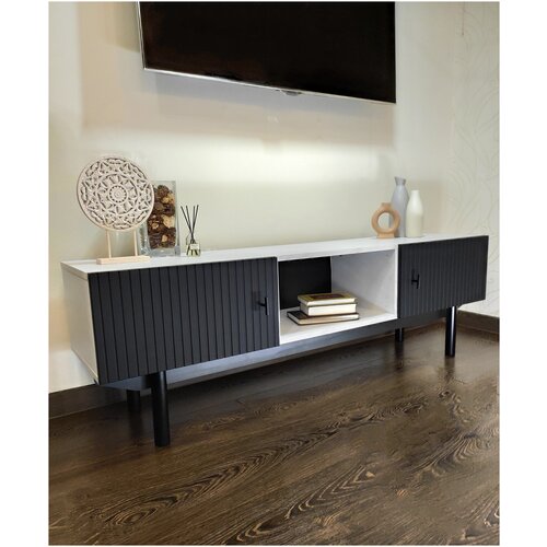 Тумба под ТВ Мрамор -2 150х36.6х47 см