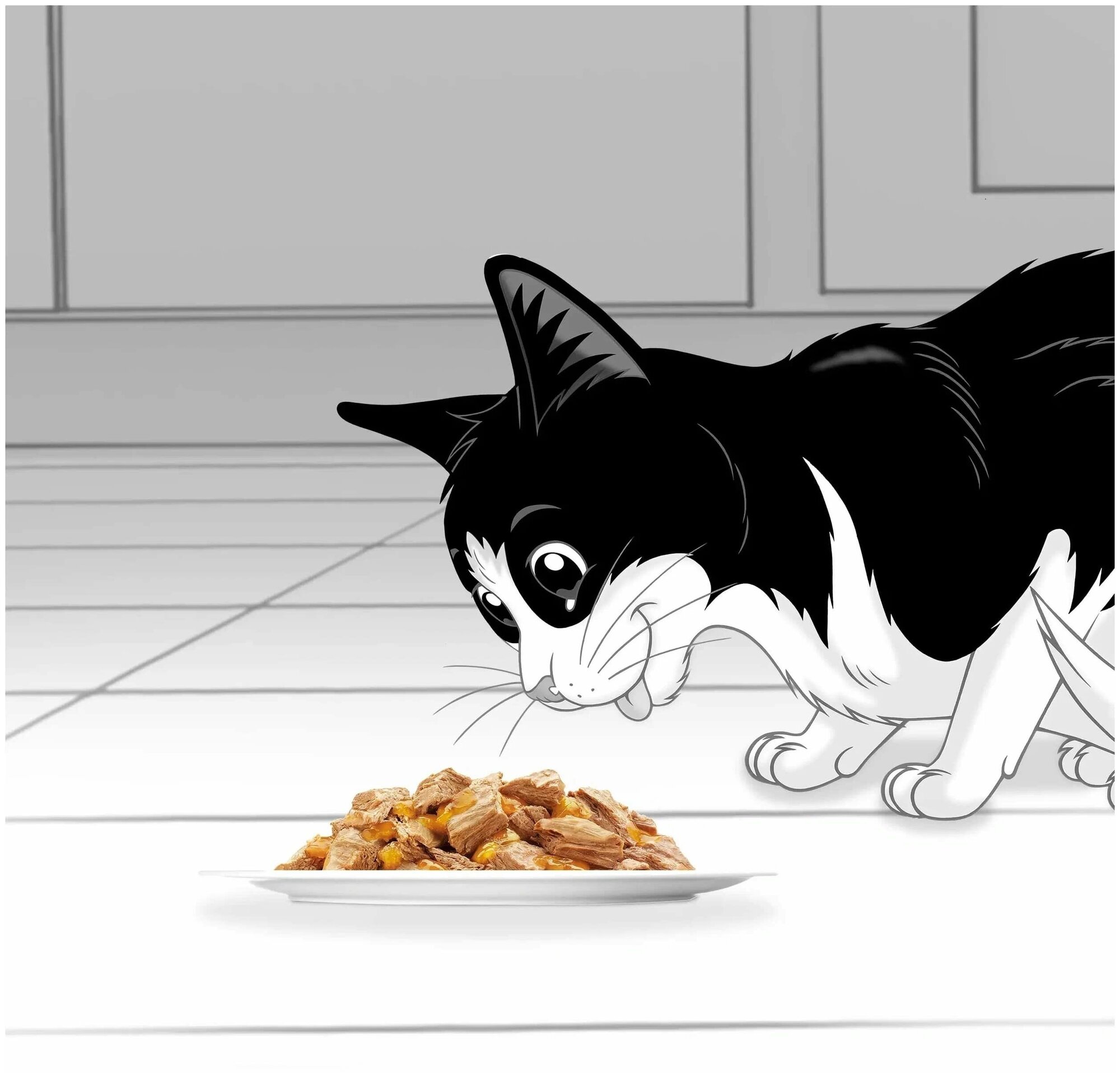 Влажный корм, "Felix Аппетитные кусочки", для взрослых кошек, с курицей в желе, 75г 6 шт - фотография № 5