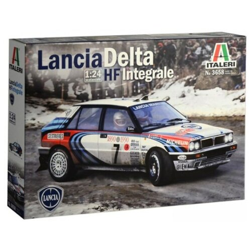 3658 Italeri Автомобиль LANCIA DELTA HF INTEGRALE 1/24 3658 italeri автомобиль lancia delta hf integrale 1 24