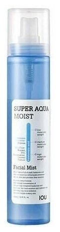 Мист для лица увлажняющий Welcos IOU Super Aqua Moist Facial Mist 120ml