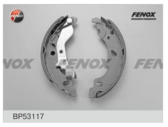 Колодки тормозные барабанные Fiat Punto 99-, FENOX BP53117