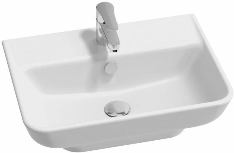 Раковина для ванной Jacob Delafon STRUKTURA 55x40 белый (EGE112-00)